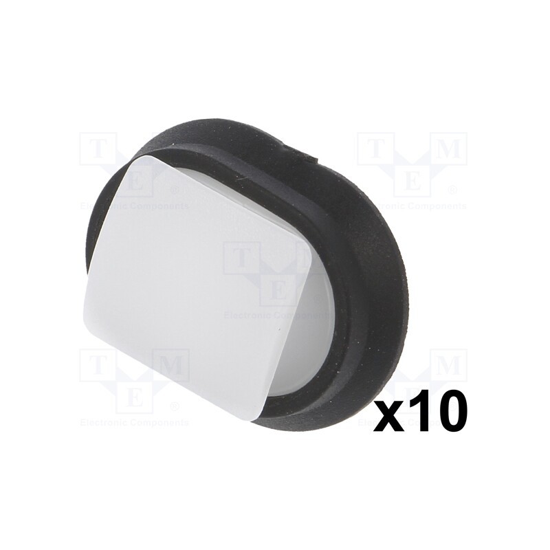 1 pcg x ROMIX - C10093 - Moulding clip, 10pcs, Citroën,Fiat,Peugeot, OEM: 71728806,856543