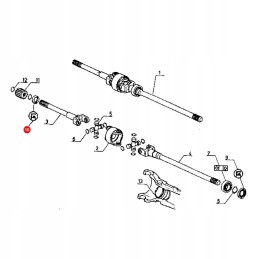 Oil seal claas 7700011430 corteco