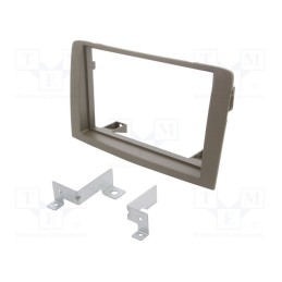 1 pcs x PER.PIC. - MA42003/T-05 - Radio frame, Fiat,Lancia, 2 DIN, golden