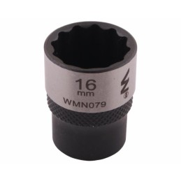 Twelve-corner socket 3 8 16 mm crv50bv30