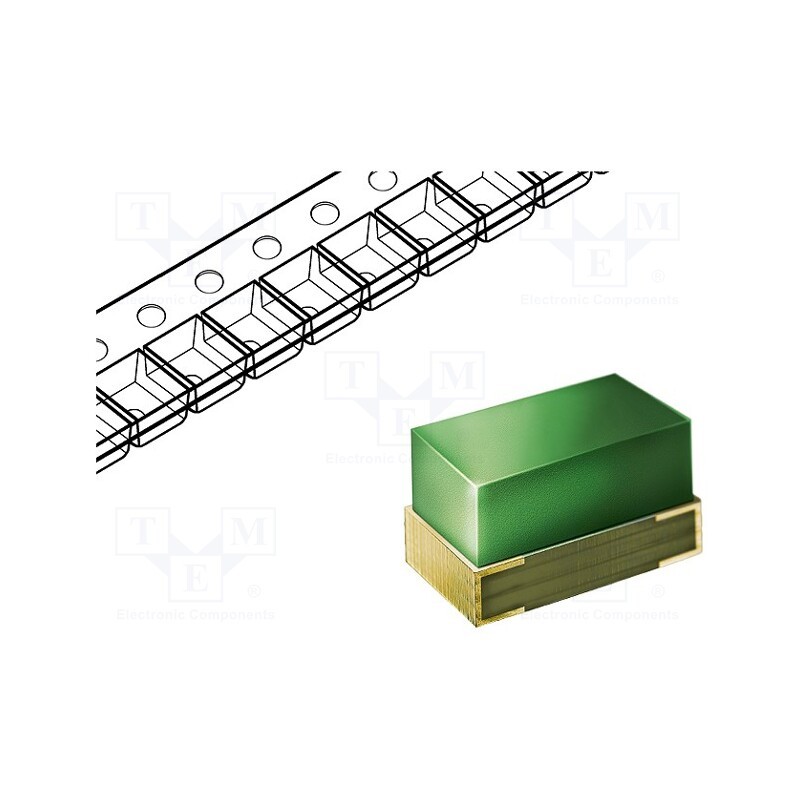 1 pcs x SCHURTER - 3413.0009.22 - Fuse: fuse, ultra rapid, 200mA, 125VAC, 63VDC, SMD, 3.2x1.6mm, USFF