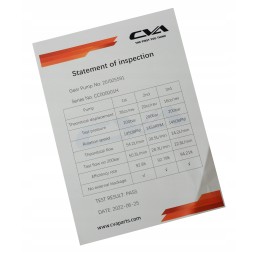 cva hydraulic pump with ISO 9001 2015 approval