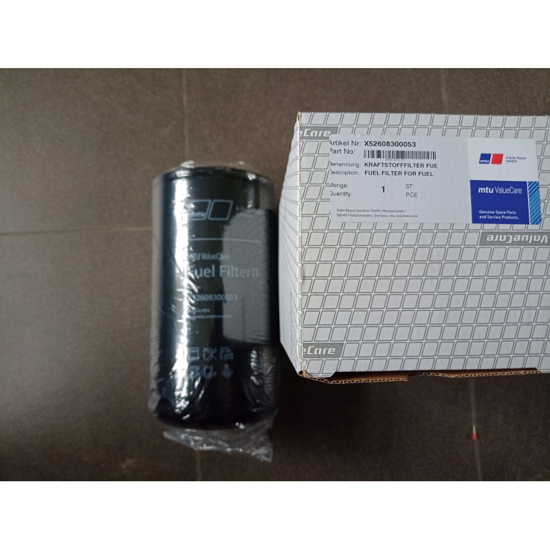 Fuel filter mtu x52608300053