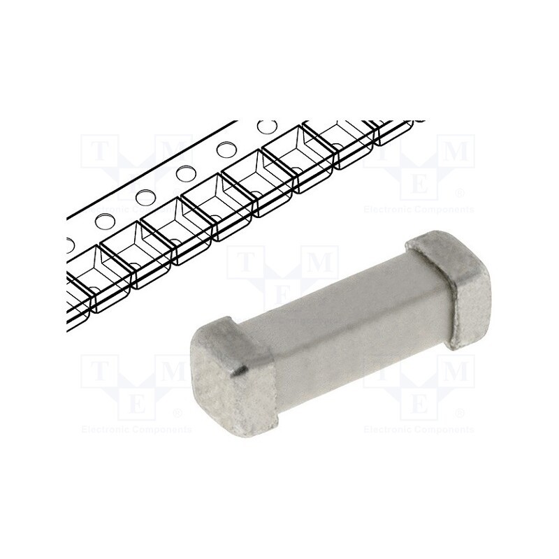 1 pcs x SCHURTER - 3405.0166 - Fuse: fuse, quick blow, 1A, 250VAC, 125VDC, SMD, ceramic, copper