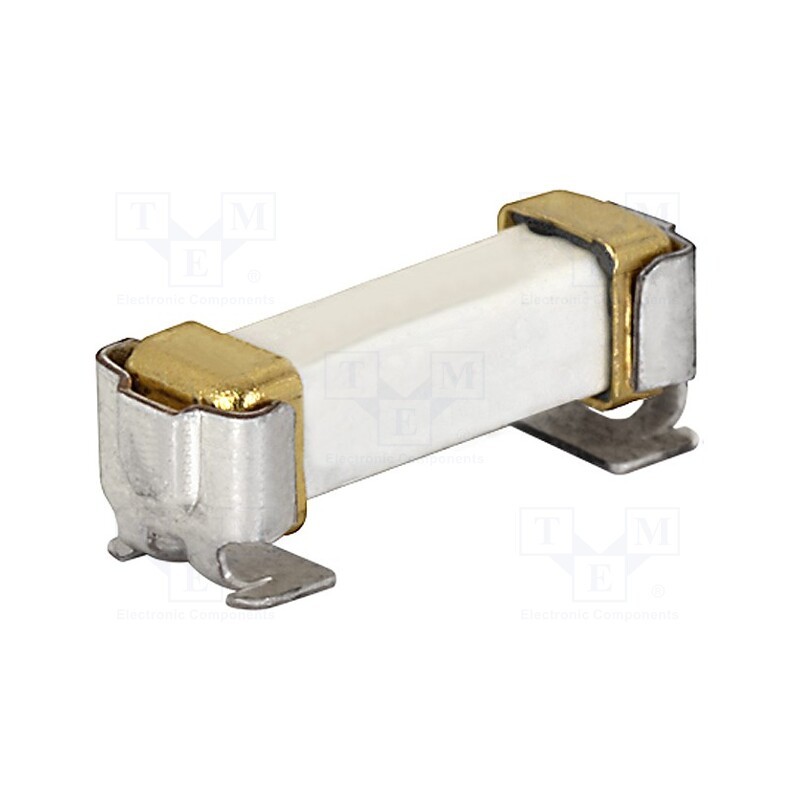 1 pcs x SCHURTER - 3404.2421.11 - Fuse: fuse, time-lag, 3.15A, 250VAC, 125VDC, SMD, ceramic, copper