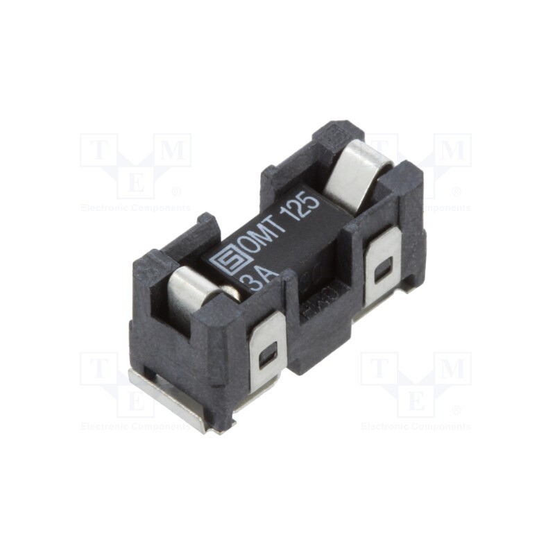 1 pcs x SCHURTER - 3404.2328.11 - Fuse: fuse, time-lag, 3A, 125VAC, 125VDC, SMD, ceramic, OMZ 125