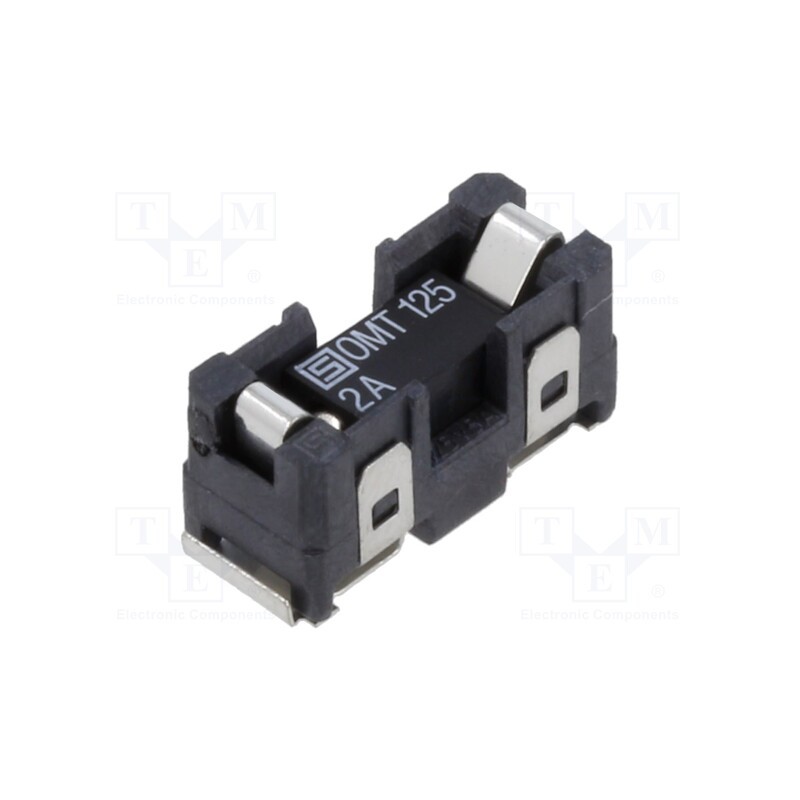 1 pcs x SCHURTER - 3404.2326.11 - Fuse: fuse, time-lag, 2A, 125VAC, 125VDC, SMD, ceramic, OMZ 125