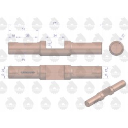 Satellite pin C 360 original Ursus