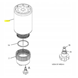 Caterpillar cva fuel filter
