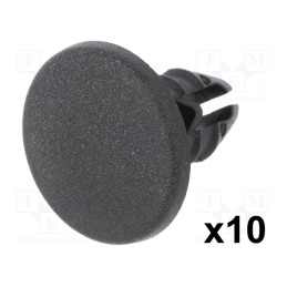 1 pcg x ROMIX - 10320 - Trim clip, 10pcs, Alfa Romeo, OEM: 60503610, L: 20.2mm, polyamide