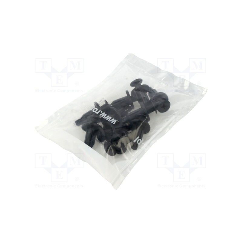 1 pcg x ROMIX - 60003 - Plastic anchor, 10pcs, OEM: 8615737000,9046707041C0,91502SP0003