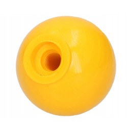 Lever knob fi 40mm M8 yellow distributor