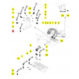 Yanmar adjustable elbowvio20 3 vio82 sv15vt sv100