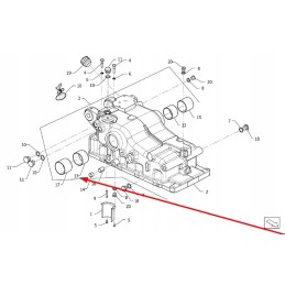 P5s55102112 lifter shaft sleeve