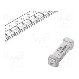 1 pcs x SCHURTER - 3403.0169.24 - Fuse: fuse, time-lag, 2A, 250VAC, 125VDC, SMD, ceramic, 3x10.1mm
