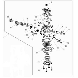 Wacker carburetor Walbro 0172952 bs50 2 bs60 2 and others