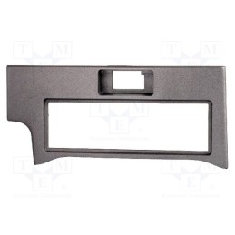 1 pcs x ACV - 281210-06-0 - Radio frame, Nissan, 1 DIN, anthracite