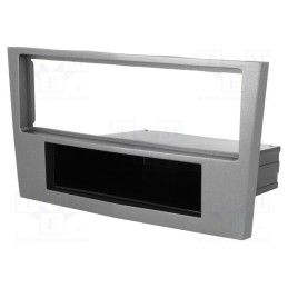 1 pcs x ACV - 281230-24-1-0 - Radio frame, Opel, 1 DIN, charcoal-metallic