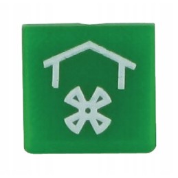 Symbol for switches for a roof fan