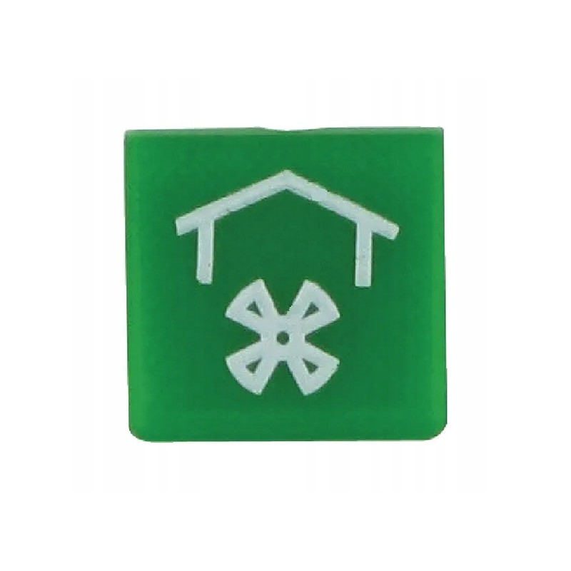 Symbol for switches for a roof fan