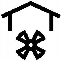 Symbol for switches for a roof fan