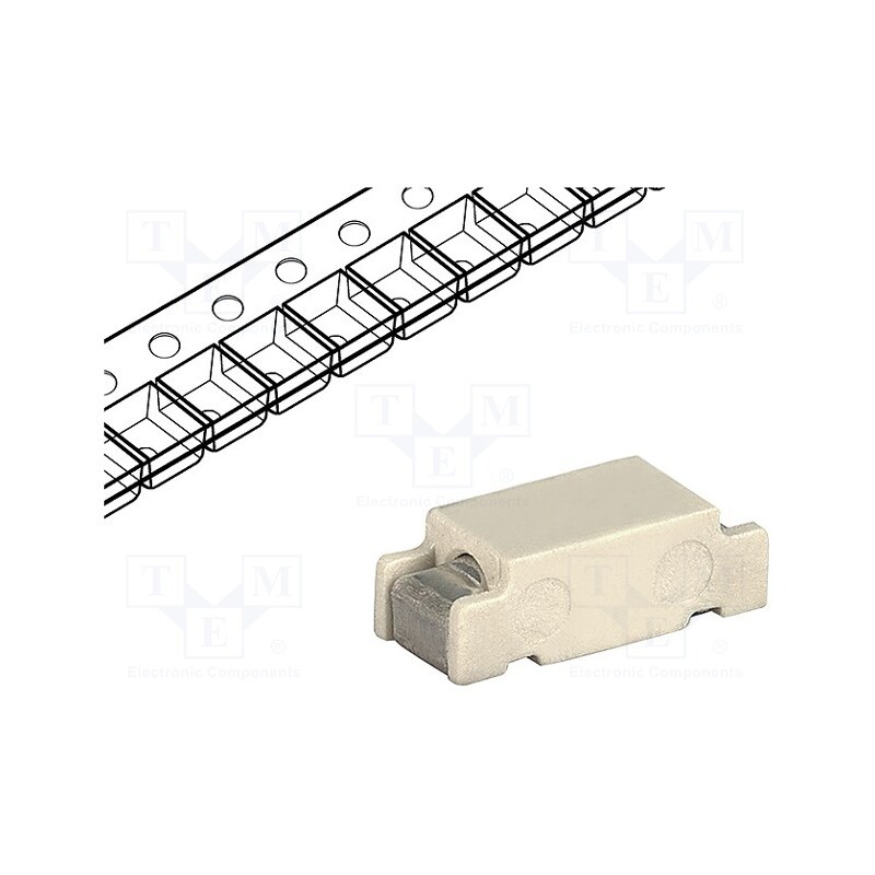 1 pcs x SCHURTER - 3403.0116.11 - Fuse: fuse, time-lag, 1A, 250VAC, 125VDC, SMD, copper, OMT, tape,bag