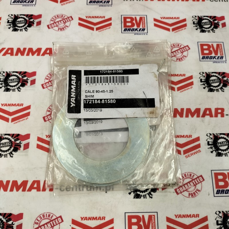 Yanmar washer 45x80x1 25 vio20 vio57 sv22 sv60
