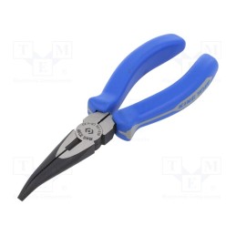 1 pcs x KING TONY - 1618542 - Pliers, curved,universal, two-component handle grips, 163mm