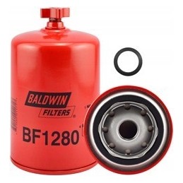 Spin on baldwin bf1280 fuel filter