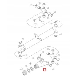 Case shaft forks 580sm 580m 590l 570mxt 144279a1