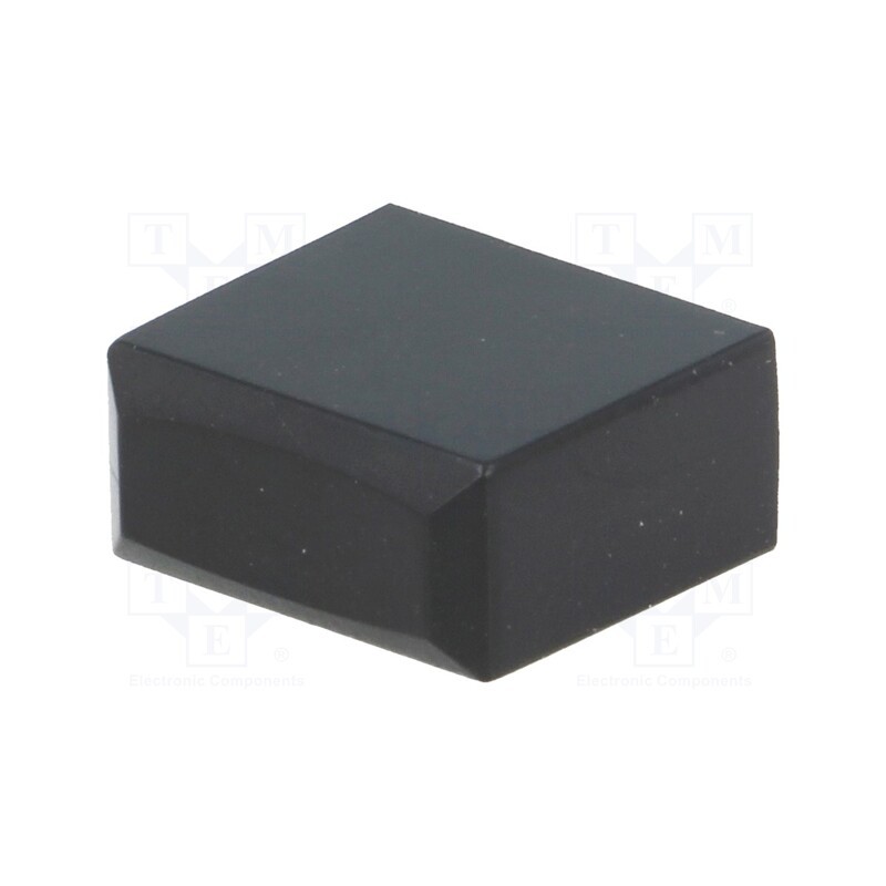 2 pcs x C&K - PE-BK - Cap, black, PVA series