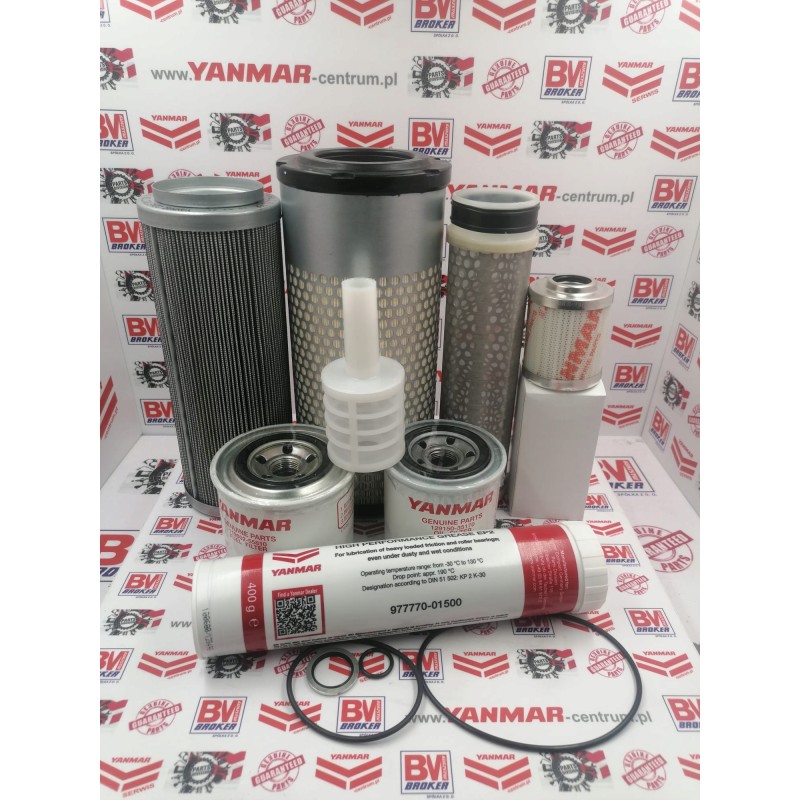 Yanmar 500mth vio50 6a filter set