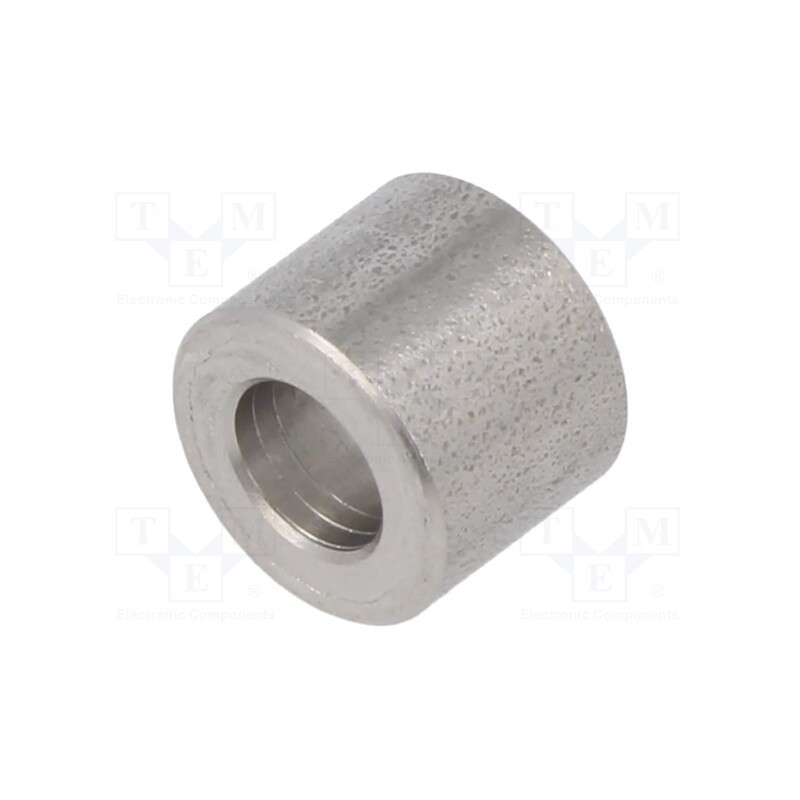 5 pcs x DREMEC - 3410/5,3X08 - Spacer sleeve, 8mm, cylindrical, stainless steel, Out.diam: 10mm