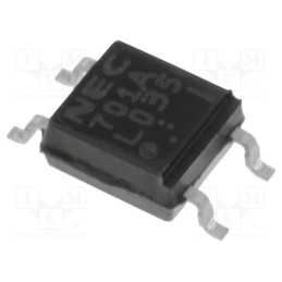 1 pcs x CEL (Renesas) - PS2701A-1-F3-A - Optocoupler, SMD, Ch: 1, OUT: transistor, Uinsul: 3.75kV, Uce: 70V