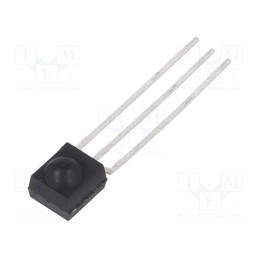 1 pcs x VISHAY - TSOP34138 - Integrated IR receiver, 38kHz, 2.5÷5.5V, 90°
