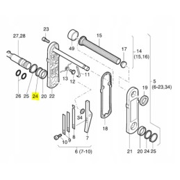 Hatz crank mechanism washer 03928610