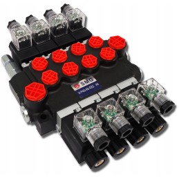 Hydraulic electric distributor 4 sec 40l 24v