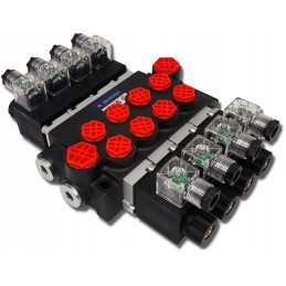 Hydraulic electric distributor 4 sec 40l 24v