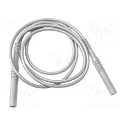 1 pcs x MUELLER ELECTRIC - BU-6161-M-72-9 - Test lead, 20A, banana plug 4mm,both sides, insulated, Len: 1.8m
