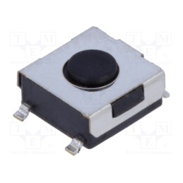 5 pcs x TE Connectivity - 1-1437565-9 - Microswitch TACT, SPST-NO, Pos: 2, 0.05A/24VDC, SMT, none, 1.6N