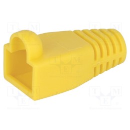 2 pcs x CONEC - 795-601305 - RJ45 plug boot, 6mm, yellow