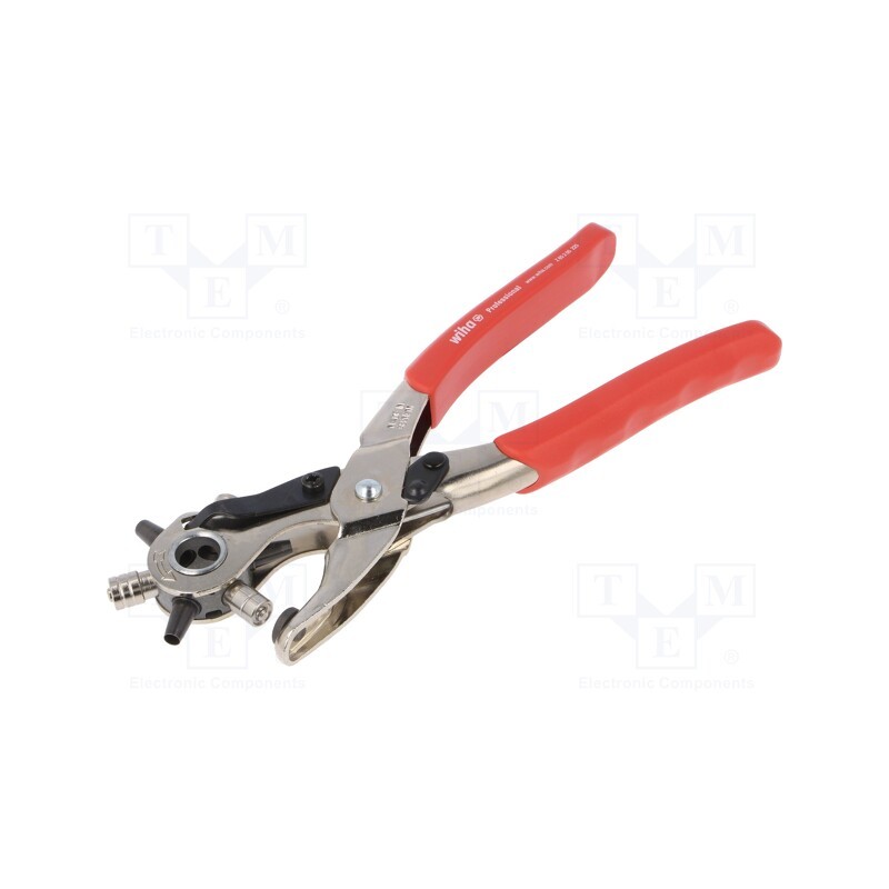 1 pcs x WIHA - 29550 - Pliers, for making holes in leather, fabrics and plastics