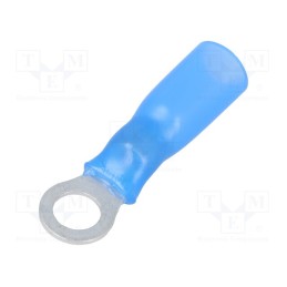 2 pcs x NINIGI - ST-082/B-T - Tip: ring, M5, Ø: 5.3mm, 1.5÷2.5mm2, crimped, for cable, blue, 150°C