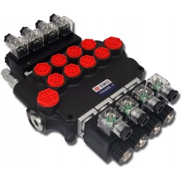 Hydraulic electric distributor 4 sec 80l 24v