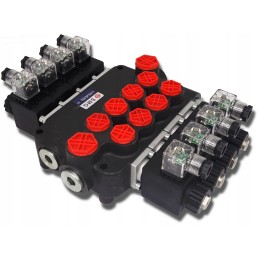 Hydraulic electric distributor 4 sec 80l 24v
