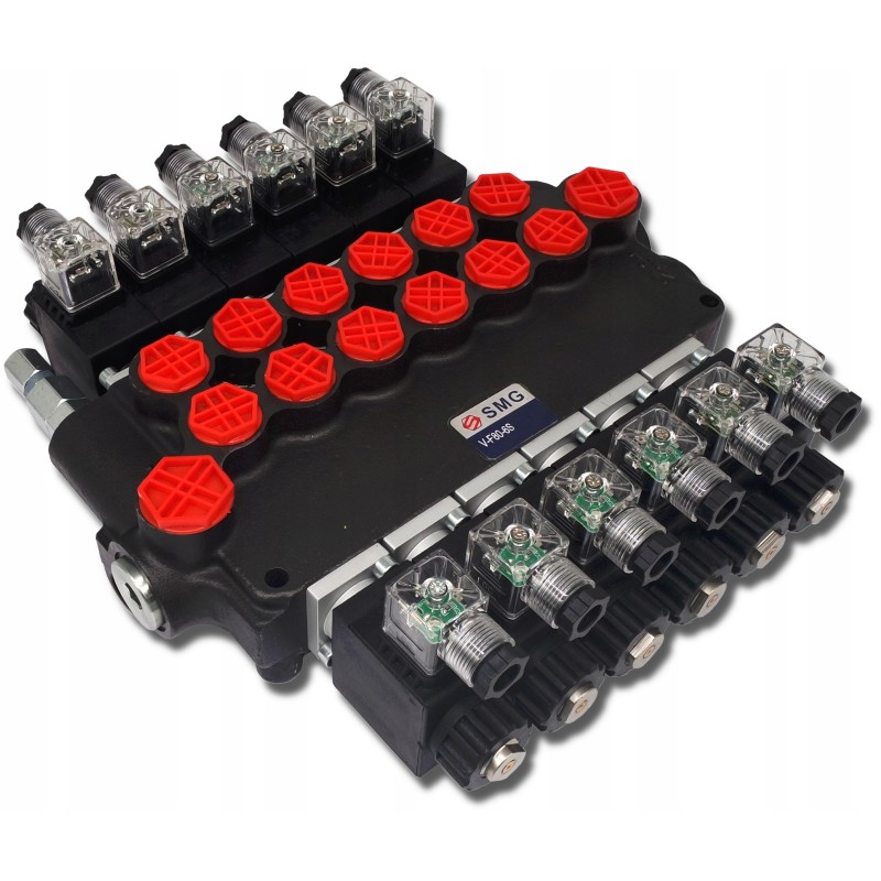 Hydraulic electric distributor 6 sec 80l 12v