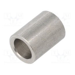 5 pcs x DREMEC - 3412/8,2X16 - Spacer sleeve, 16mm, cylindrical, stainless steel, Out.diam: 12mm