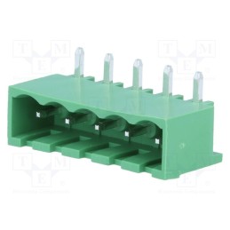 2 pcs x DEGSON ELECTRONICS - 2EDGRC-5.0-05P-14-00AH - Pluggable terminal block, Contacts ph: 5mm, ways: 5, angled 90°