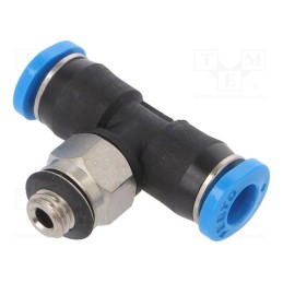 1 pcs x FESTO-153354 - Tee fitting, threaded,plug-in, -0.95÷6bar, Thread: M5, 4mm