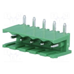 2 pcs x DEGSON ELECTRONICS - 2EDGR-5.0-05P-14 - Pluggable terminal block, 5mm, ways: 5, angled 90°, socket, male